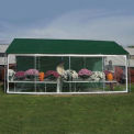 WeatherShield Commercial Canopy, Tan, 14&#39;W x 30&#39;L