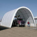 High Boy Building, White, 26'W x 20'6&quot;H x 50'L
