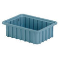 LEWISBins Divider Box, 10-13/16" x 8-5/16" x 3-1/2", Light Blue