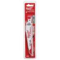 Milwaukee 6&quot; 5 TPI The Ax SAWZALL Blade (5 Pack), 48-00-5021
