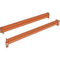 STEEL KING Solid Beams for Boltless Pallet Racks - 108x4&quot;
