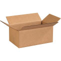 12&quot; x 7&quot; x 5&quot; Cardboard Corrugated Box - Pkg Qty 25