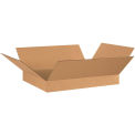 26&quot; x 20&quot; x 4&quot; Flat Cardboard Corrugated Boxes - Pkg Qty 20