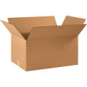 22&quot; x 14&quot; x 10&quot; Cardboard Corrugated Boxes - Pkg Qty 20
