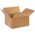 12" x 10" x 8" Heavy-Duty Cardboard Corrugated Boxes - Pkg Qty 25