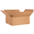 30" x 24" x 12"-10"-8"-6"-4" Multi-Depth Cardboard Corrugated Box - Pkg Qty 15