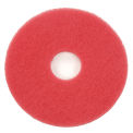 Global Industrial 13&quot; Red Buffing Pad, 5/Case