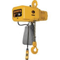 NER Electric Chain Hoist w/ Hook Suspension - 15' Lift, 3 Ton, 17 ft/min, 460V