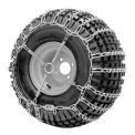 ATV V-Bar Tire Chains, 2 Link Spacing, Steel, Pair - Pkg Qty 2