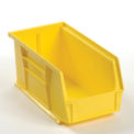 Plastic Storage Bin - Parts Storage Bin 5-1/2 x 10-7/8 x 5, Yellow - Pkg Qty 12