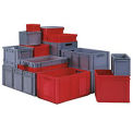 SSI Schaefer Euro-Fix Solid Container, Red