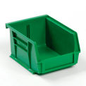 Plastic Stacking Bin 4-1/8 x 5-3/8 x 3, Green - Pkg Qty 24
