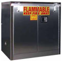 30-Gallon 36&quot;W Manual Close, Flammable Cabinet Stainless Steel