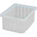 Global Industrial Clear-View Dividable Grid Container, 10-7/8 x 8-1/4 x 5 - Pkg Qty 20