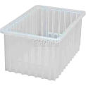 Global Industrial Clear-View Dividable Grid Container, 16-1/2 x 10-7/8 x 8 - Pkg Qty 8
