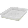 Global Industrial Clear-View Dividable Grid Container, 22-1/2 x 17-1/2 x 3 - Pkg Qty 6