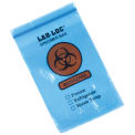 6&quot; x 9&quot; Reclosable 3-Wall Specimen Transfer Bag (Biohazard), Blue Tint, Pkg Qty 1000