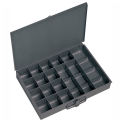 Durham Steel Scoop Compartment Box 227-95 - 17 Compartment, 13-3/8x9-1/4x2 - Pkg Qty 6