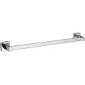 Bobrick Surface Mounted Square Towel Bar, 24&quot; Bright Polished