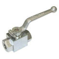 MTM Hydro 20.0035 7000 PSI Chrome-Plated Ball Valve 1/4&quot; F