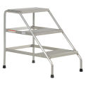 Step Stand, 3 Step, Welded, Aluminum