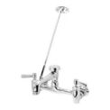 Zurn Sink Faucet 6&quot; Vacuum Breaker Spout, Lever Handles, Pail Hook, 3/4&quot; Hose End , Z843M1-XL