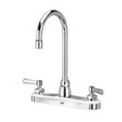 Zurn Kitchen Sink Faucet With 5-3/8&quot; Gooseneck and Lever Handles - Lead Free, Z871B1-XL