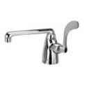 Zurn Single Lab Faucet with 8&quot; Gooseneck and 4&quot; Wrist Blade Handle - Lead Free, Z825C4-XL