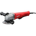 Milwaukee 4-1/2&quot; Paddle Lock-On Small Angle Grinder, 6141-30