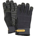 Waterproof All Purpose Gloves, Waterproof Winter Plus, Black, Large, 1 Pair