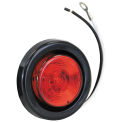 Buyers 5622101 2&quot; Round 1 Led Red Marker Light W/ Grommet & Plug