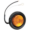 Buyers 5622201 2&quot; Round 1 Led Amber Marker Light W/ Grommet & Plug