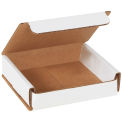 4&quot;x4&quot;x1&quot; Corrugated Mailer, White - Pkg Qty 50