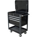 35&quot; Professional 4 Drawer Service Cart - Black