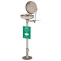 Haws Axion MSR Pedestal-Mounted Eye/Face Wash Head, with Stainless Steel Components