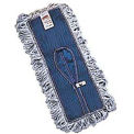 Rubbermaid 18&quot; x 5&quot; Looped-End Rayon Finish Mop Head, White FGE05200WH00