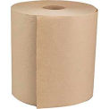 Boardwalk Green 1-Ply Hardwound Roll Towels, Natural 8&quot; x 800&#39; Rolls 6 Rolls/Case, BWK16GREEN