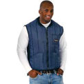 RefrigiWear Cooler Wear Vest Regular, Navy, Large