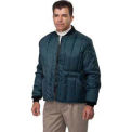 RefrigiWear Econo-Tuff Jacket Regular, Navy, Large