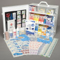 Pac-Kit&#174; 75 Person First Aid Station, 3-Shelf Industrial