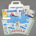 Pac-Kit&#174; 10 Person First Aid Kit, Weatherproof Plastic, ANSI Plus Pac-Kit&#174;