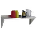 Wall Shelf, 18&quot; x 48&quot;, Aluminum, 12 ga, NSF