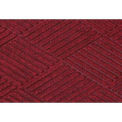 Waterhog Classic Diamond Mat, 6' x 12' x 3/8", Red/Black