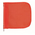 Checkers Heavy Duty Flag, 12&quot;x11&quot; Orange, FS9024-O