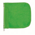 Checkers Heavy Duty Flag, 12&quot;x11&quot; Green, FS9024-G