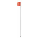 Checkers 5'  Hex Base Warning Whip w/o Light, No Flag