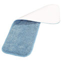 Carlisle 363321814 Microfiber Wet Mop Pad 18&quot; - Blue - Pkg Qty 12