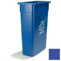 Carlisle&#174; Trimline&#8482; Recycling Can, 23 Gallon, Blue