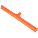 Spectrum Color-Coded One-Piece Rubber Floor Squeegee 24&quot;, Orange - Pkg Qty 6