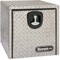 Aluminum Underbody Truck Box, 18" x 18" x 24", Gray
